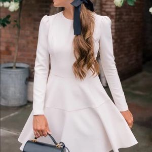 NWT GAL MEETS GLAM Ivory Celeste Dress Size 0